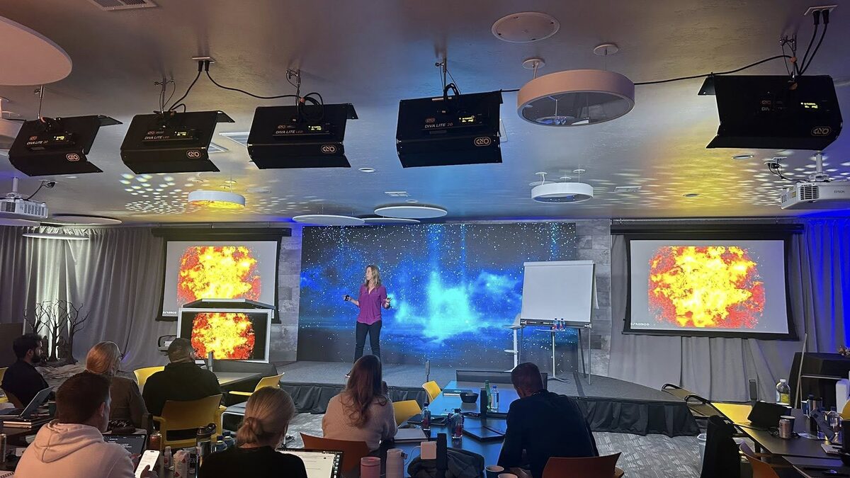 Ilana Golan leading a corporate workshop